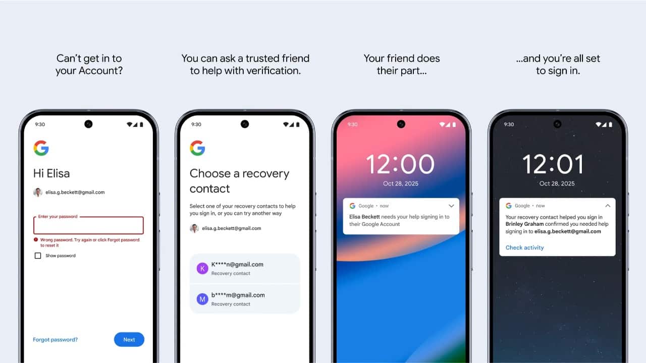 Google’s new ‘Recovery Contacts’ feature explained: How it keeps your account safe when you lose your phone