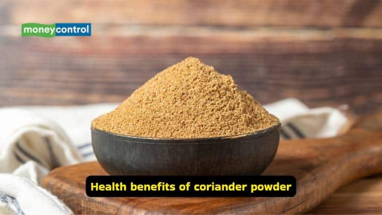 Health benefits of coriander powder: It helps ease digestion issues like gas, indigestion, and diarrhea, as well as to help with breathing, urinary problems, and nausea (Image: Canva)