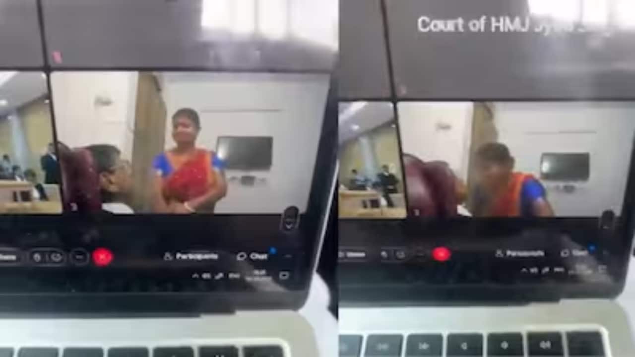 Caught on camera: Lawyer grabs, 'kisses' woman before Delhi HC virtual proceeding