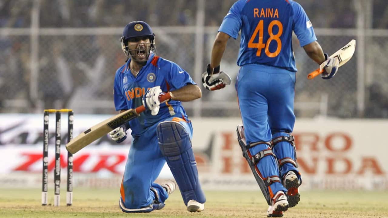 Yuvraj Singh On March 24, 2011, Yuvraj Singh played a match-winning innings and ended the dream of Australia to win four consecutive World Cup title. His innings led India to seal the match by five wickets; it marked India’s first World Cup win against Australia in 24 years. Indian openers Virendra Sehwag and Sachin Tendulkar gave a strong start. After some quick wickets, Yuvraj’s 57 not out and with the support of Suresh Raina, India successfully won the match. (AP Photo)