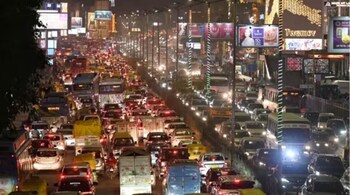 Delhi witnessed massive traffic snarls on Wednesday and Thursday