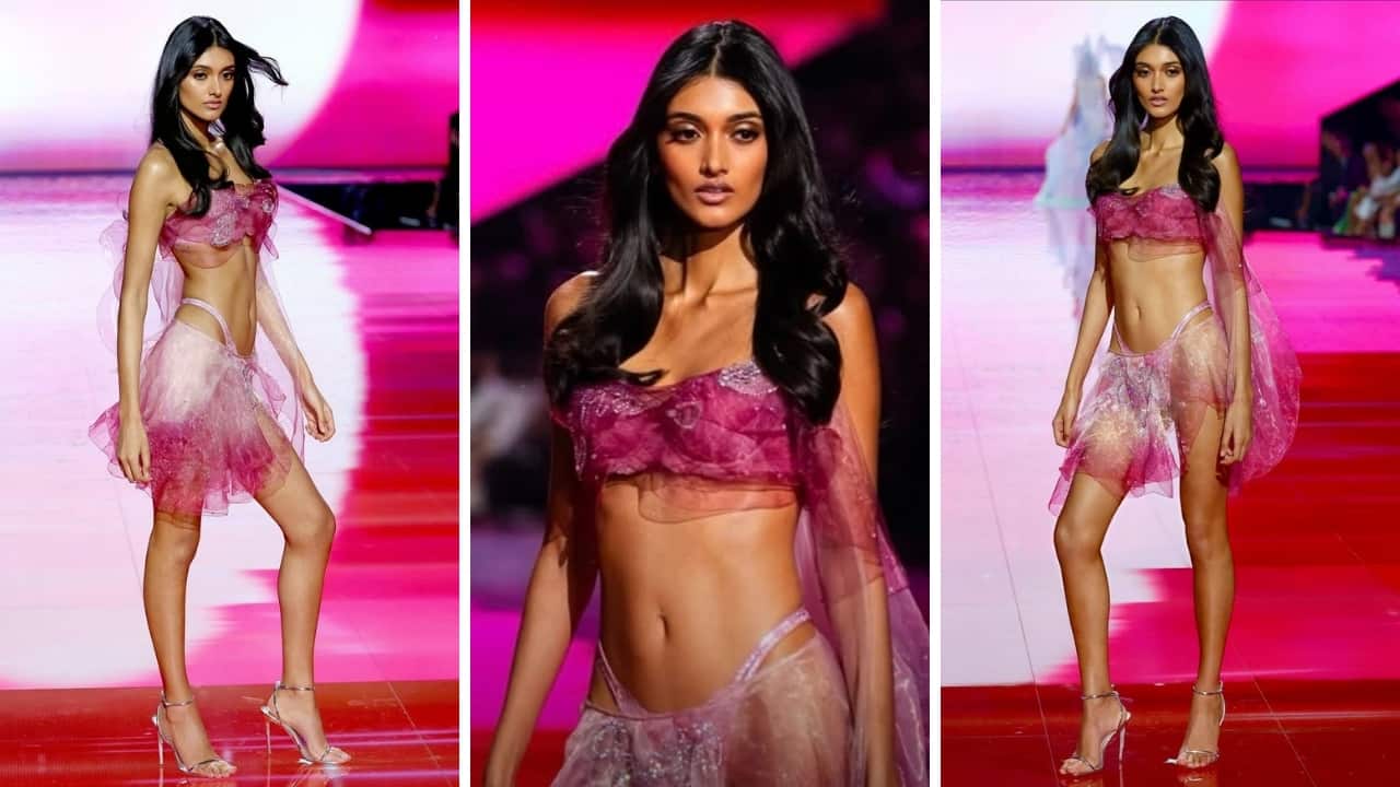 Meet Indian-origin British model Neelam Gill, who walked for Victoria’s Secret Fashion Show 2025