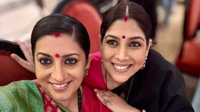 Kyunki Saas Bhi Kabhi Bahu Thi 2: Smriti Irani's reunion and BTS  pics with Sakshi Tanwar