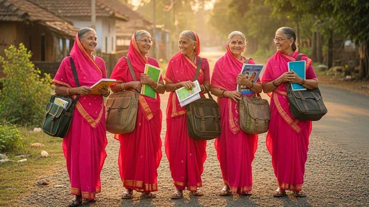Aajibaichi Shala: Inside the unique school of India where students are in their 60s, 70s and 80s