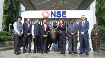 Canara HSBC Life listing ceremony at NSE