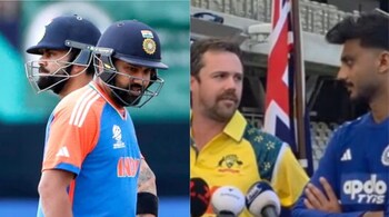 Travis Head and Axar Patel's moment goes viral after reporter asks about RoKo. (Photo: X)