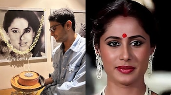 Prateik and Raj Babbar remember late Smita Patil