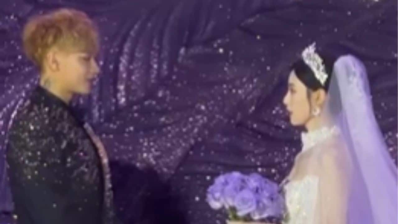 Huang Zitao and Xu Yiyang tie the knot in a fairytale wedding ceremony in Sanya, watch video