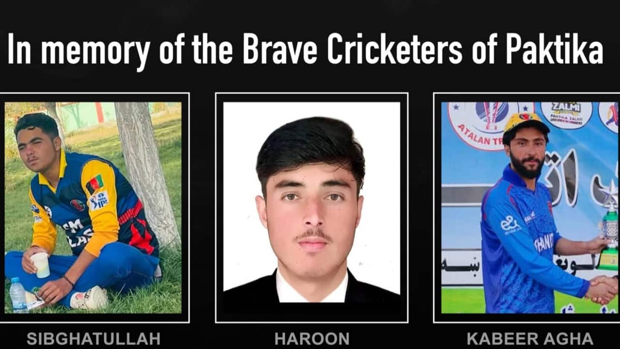 3 Afghan cricketers killed in Pakistani airstrike; Board pulls team from Tri-Nation series