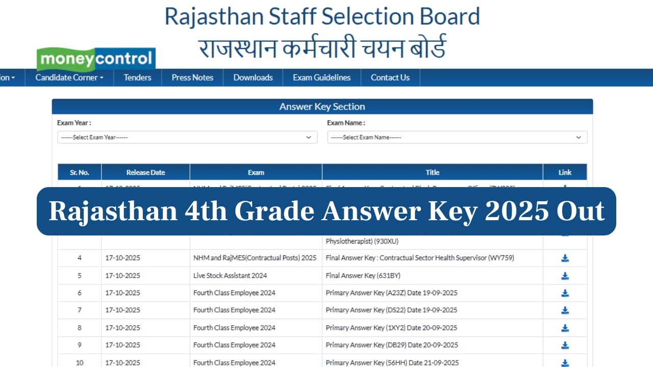 Rajasthan 4th Grade Answer Key 2025 Out @rssb.rajasthan.gov.in; Check link to download here