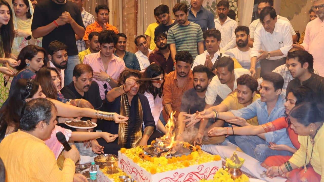 Blessings for prosperity The momentous occasion was planned to honour the strong bond that binds all of the cast members on the sets and to ask God for blessings for the ongoing prosperity of both legendary shows. 