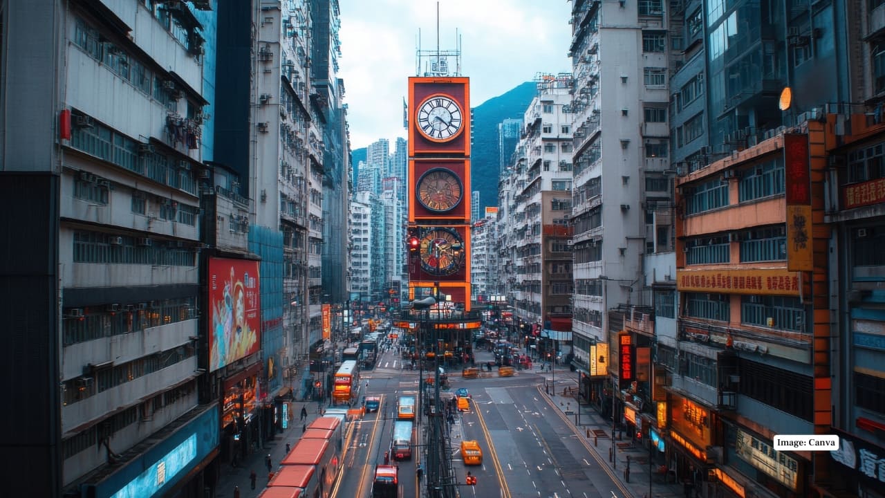 8. Causeway Bay, Hong Kong It is one of the most expensive shopping areas in Asia, a blend of local shops, international brands, and the vibrant, neon-lit atmosphere of the city. (Image: Canva)