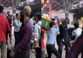 Vande Bharat staff trade punches, belts and dustbins at Delhi’s Nizamuddin station, IRCTC takes action