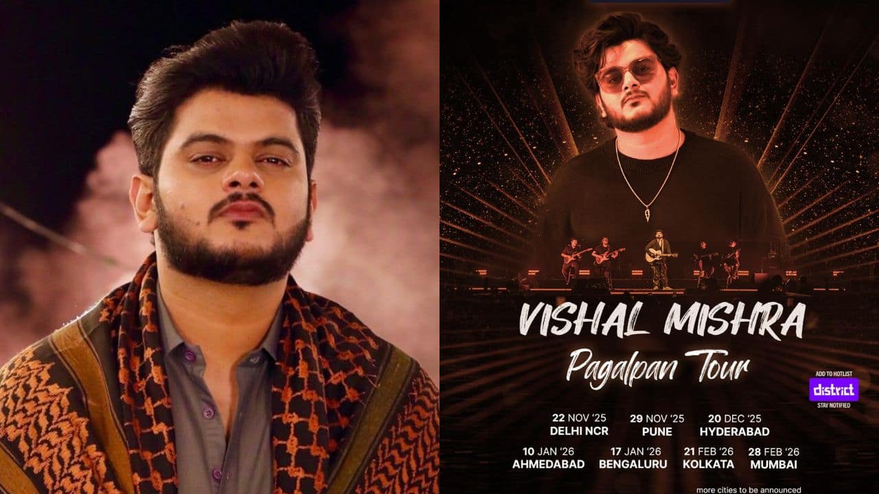 Vishal Mishra announces his biggest all-India tour named ‘Pagalpan Tour’