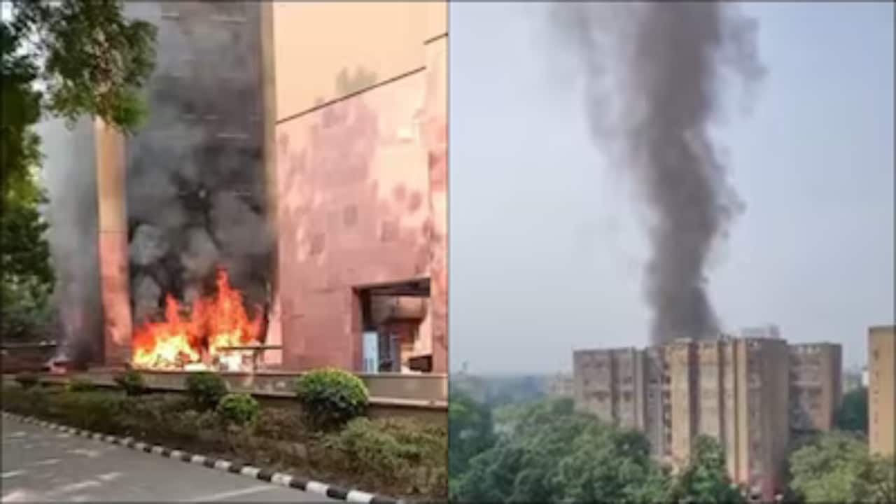 Fire breaks out at MPs’ residential complex on Delhi’s Dr BD Marg; No casualties reported