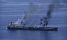 Ship catches fire after projectile strike off Yemen coast in Gulf of Aden, says British military