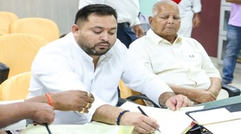 Rashtriya Janata Dal (RJD) leader Tejashwi Yadav