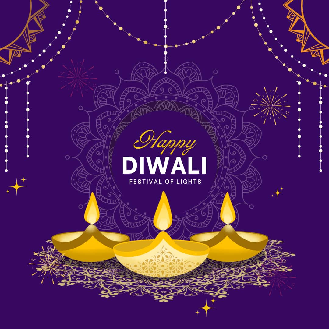 Happy Diwali 2025 Images and Pictures (canva)