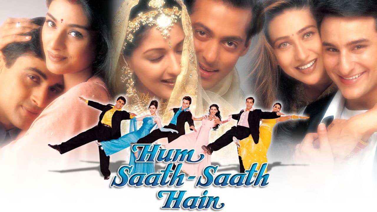 Hum Saath-Saath Hain (1999)  A family entertainer directed by Sooraj Barjatya, depicting unity, love, and family bonds. Diwali celebrations are shown as part of the larger narrative of family togetherness.