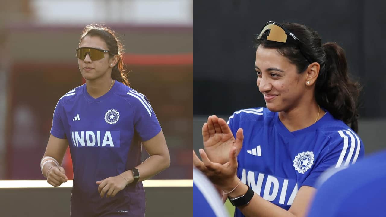 Currently, the Indian team is busy playing the World Cup; meanwhile, Vice-President Smriti Mandhana is making headlines off the field, with music director Palash Muchhal finally opening up on their long-standing rumoured relationship. (Photo- Instagram)