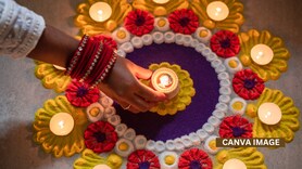 10+ Most Beautiful Diwali Rangoli Design Ideas for Your Home and Office Entrances