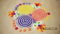 Symmetrical designs with clean circles and triangles bring balance, creativity, and festive charm to modern spaces.