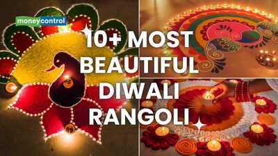 10+ Most Beautiful Diwali Rangoli Design Ideas for Your Home and Office Entrances