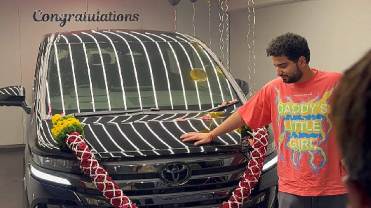 YouTuber Samay Raina buys Rs 1.3 Cr Toyota Vellfire on Dhanteras, shares pics with family