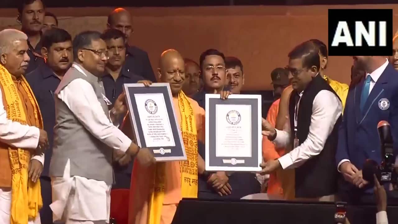 Ayodhya’s Deepotsav creates Guinness World Records with display of 2.6 million diyas | Watch