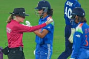 Confusion over DRS as Smriti Mandhana denied review by umpires during India vs England World Cup clash
