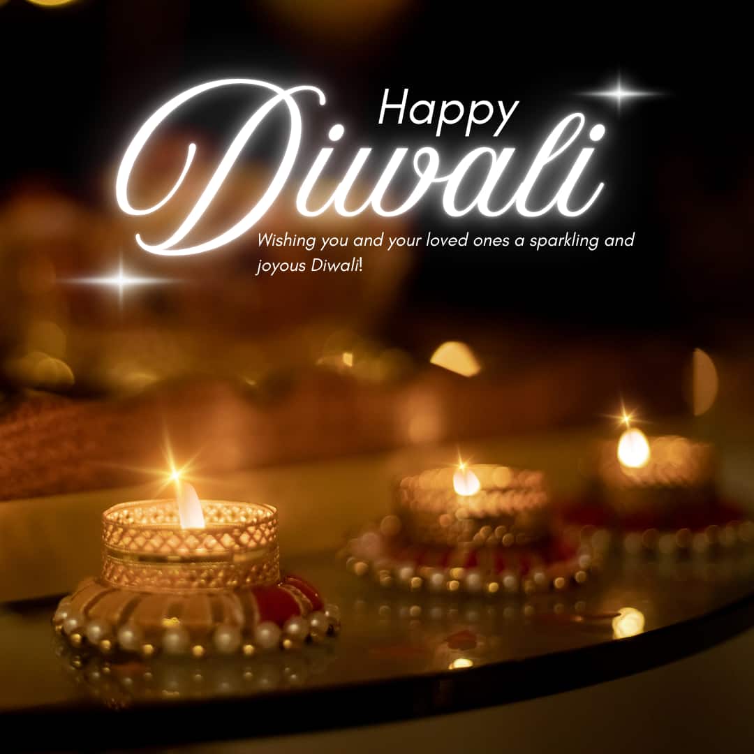 Happy Deepawali (Diwali) Wishes / Images / Pictures (canva)