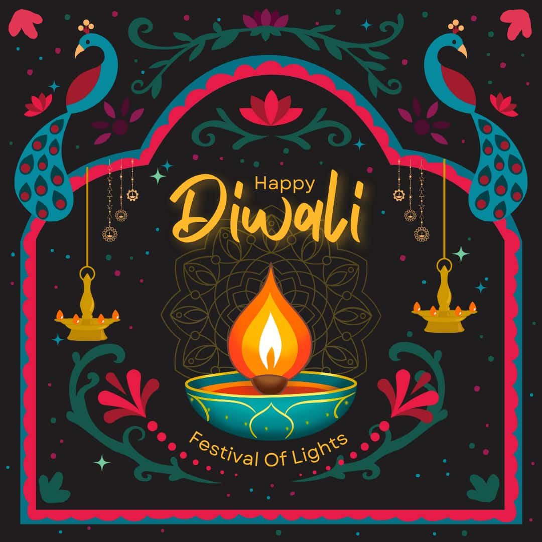 Happy Diwali 2025 Images and Pictures (canva)