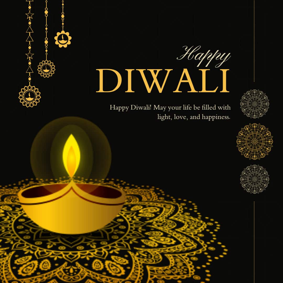 Happy Diwali 2025 Images and Pictures (canva)