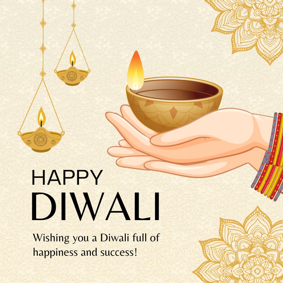 Happy Diwali 2025 Images and Pictures (canva)
