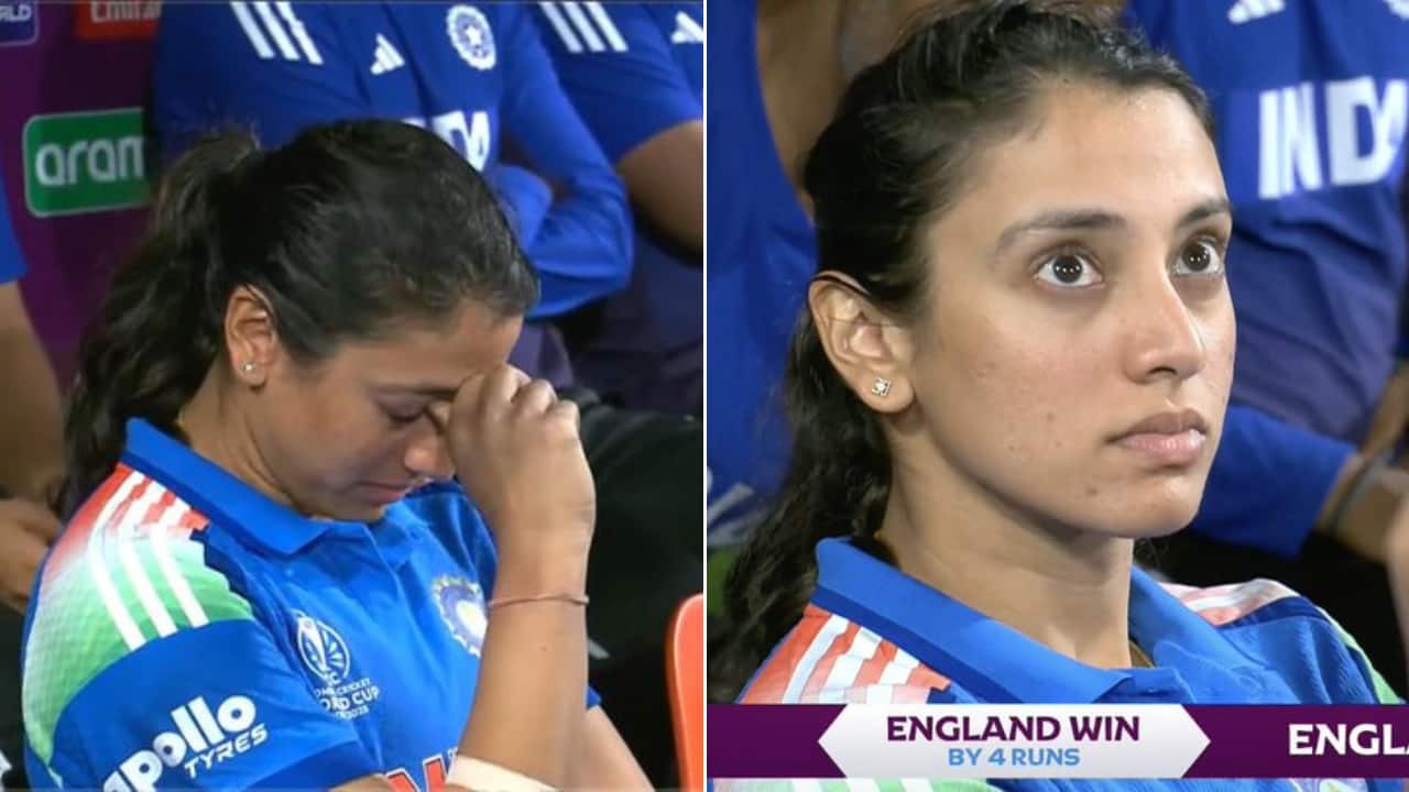 ICC Women's World Cup 2025: Smriti Mandhana gets emotional after England defeat, blames 'poor shot selection'