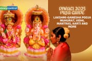 Diwali 2025 Puja Guide: Lakshmi-Ganesha Pooja Muhurat, Vidhi, Mantras, Aarti and More