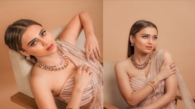 Diwali 2025: Tejasswi Prakash, Ankita Lokhande, Aishwarya Sharma and other actress’ look gorgeous in festive outfits