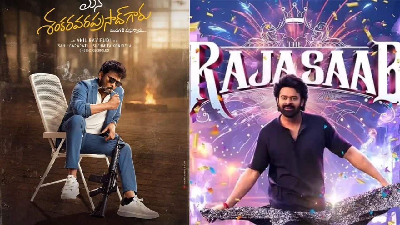 Sankranthi 2026 box office clash: Prabhas’ The Raja Saab, Chiranjeevi’s Mana Shankara Vara Prasad Garu, and more set for a festive face-off