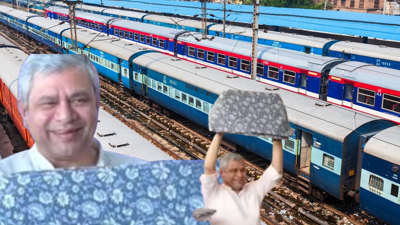 From Plain to Patterned: Railways Introduces Traditional Sanganeri Designs in AC Coaches