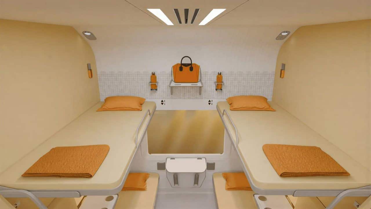 Routes, Timelines, and Future Expansion The first Vande Bharat Sleeper route will connect New Delhi and Patna, reducing travel time to around 11.5 hours. Additional routes like Delhi–Ahmedabad, Delhi–Bhopal, and Delhi–Howrah are next in line. Railway Minister Ashwini Vaishnaw confirmed that commercial operations will begin in mid-October 2025, with two 16-coach trains initially deployed by BEML and ICF. Eight more trains will join the fleet by 2026, marking the start of India’s high-speed sleeper revolution. (Image: X)