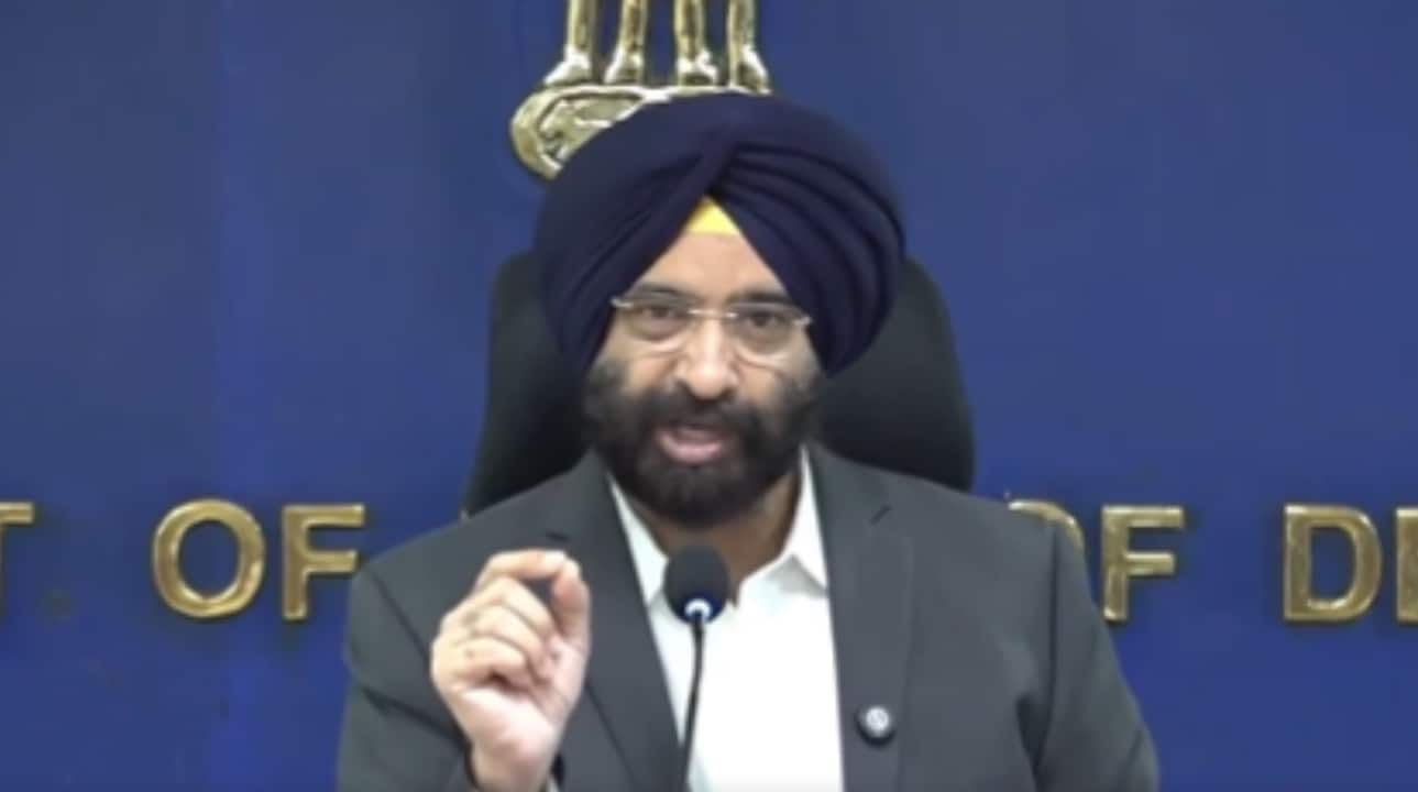 Delhi Environment Minister Sirsa says capital to not see significant improvement in AQI in coming days