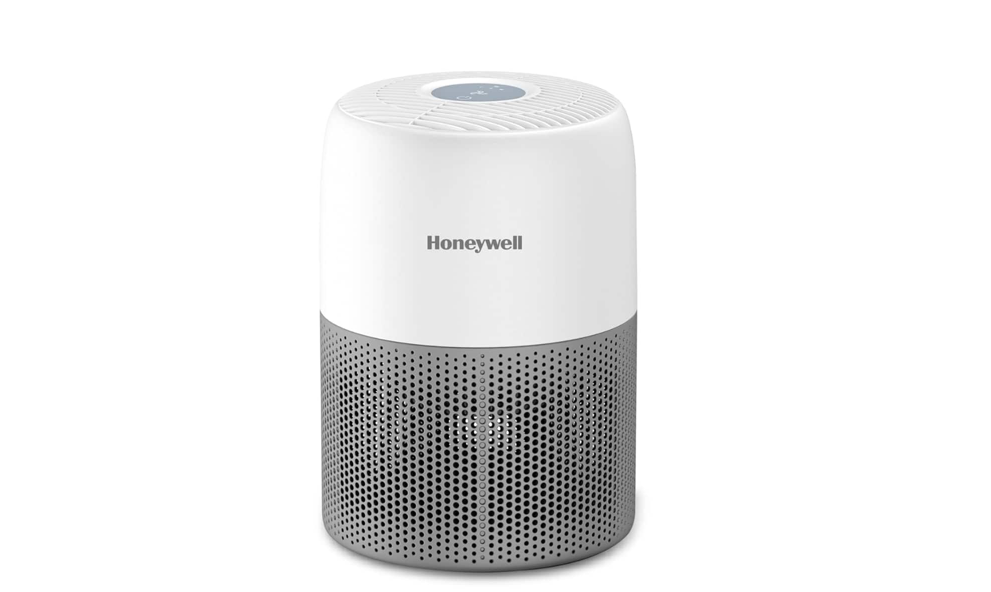  Honeywell AirTouch V1 — Rs 4,998 (50% off)  3-in-1 setup with pre-filter, H13 HEPA and activated carbon. Listing headline mentions removal of 99.99% pollutants, allergens, pet dander, smoke, dust and pollens. EMI at Rs 1,666/month for 3 months.