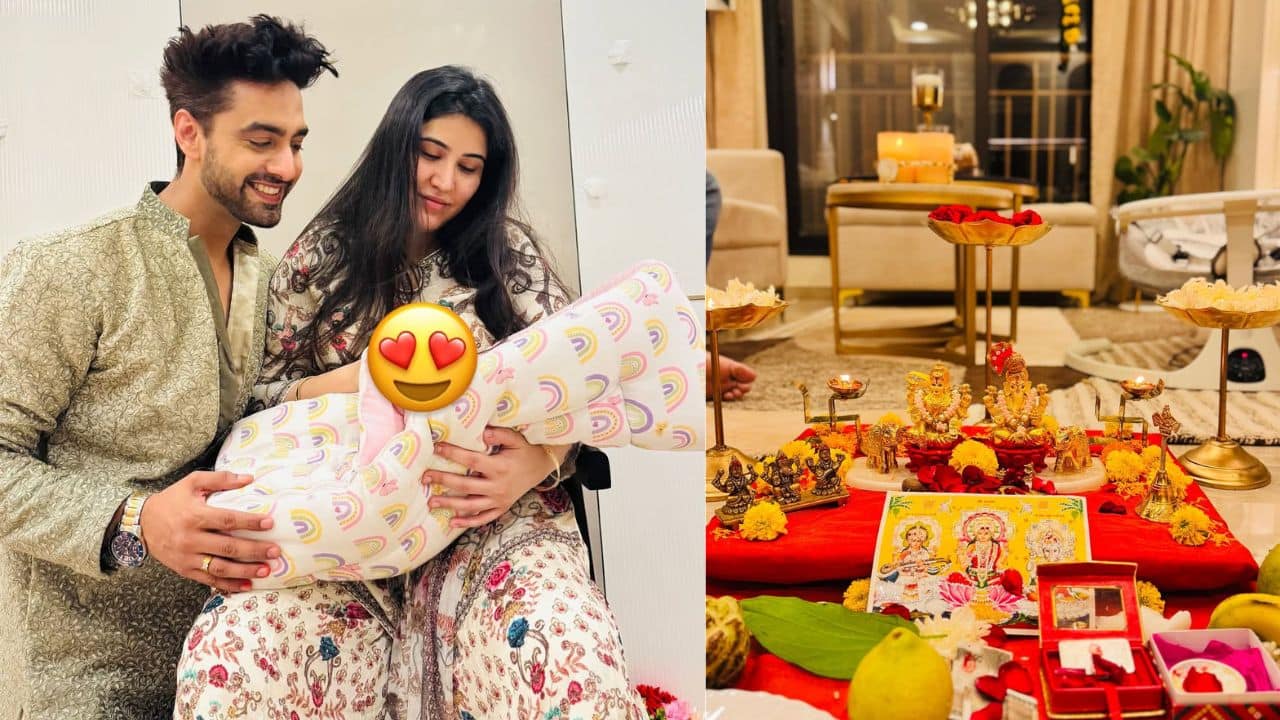 Yeh Rishta Kya Kehlata Hai actor Rohit Purohit celebrates his first Diwali as a father; shares pictures with his son and wife Sheena Bajaj