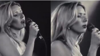 The 21-year-old performed the song “Satellite” at Nashville’s Cannery Hall with the Jade Street Band, marking her first live singing performance.