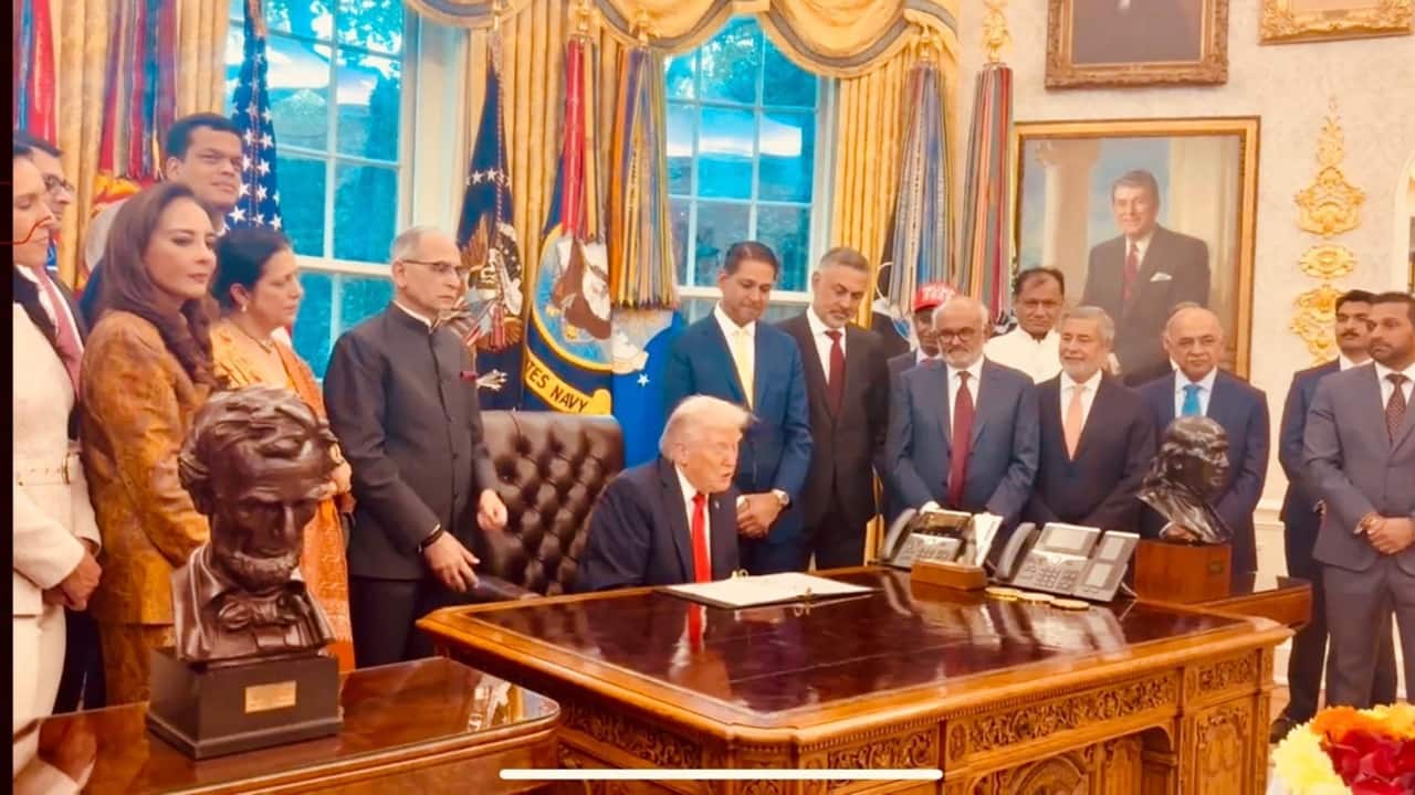 'Deeply honoured': India's Ambassador to US joins Trump for Diwali celebration at White House