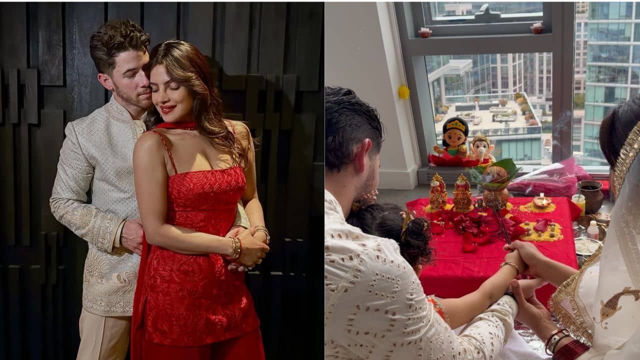 Priyanka Chopra celebrates Diwali with Nick Jonas and daughter Malti; introduces festival’s joy to Malti’s friends