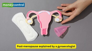 A gynaecologist breaks down the key facts about post-menopause including common symptoms, early signs, and how to manage them. (Image: Canva)