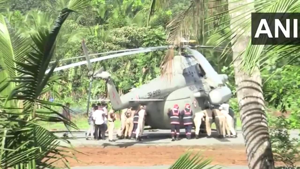 President Murmu’s helicopter gets stuck as wheels sink into newly concreted helipad | Watch