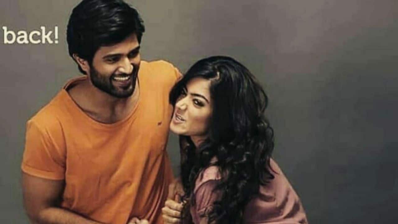 Pure Joy The couple share a playful, candid moment. With Vijay’s genuine laughter and Rashmika’s endearing, close-up pose highlight their infectious chemistry and deep comfort with each other. A truly cute glimpse of their special bond.