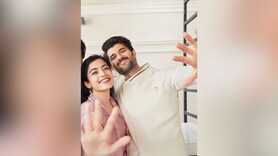 Rashmika Mandanna and Vijay Deverakonda’s romantic moments